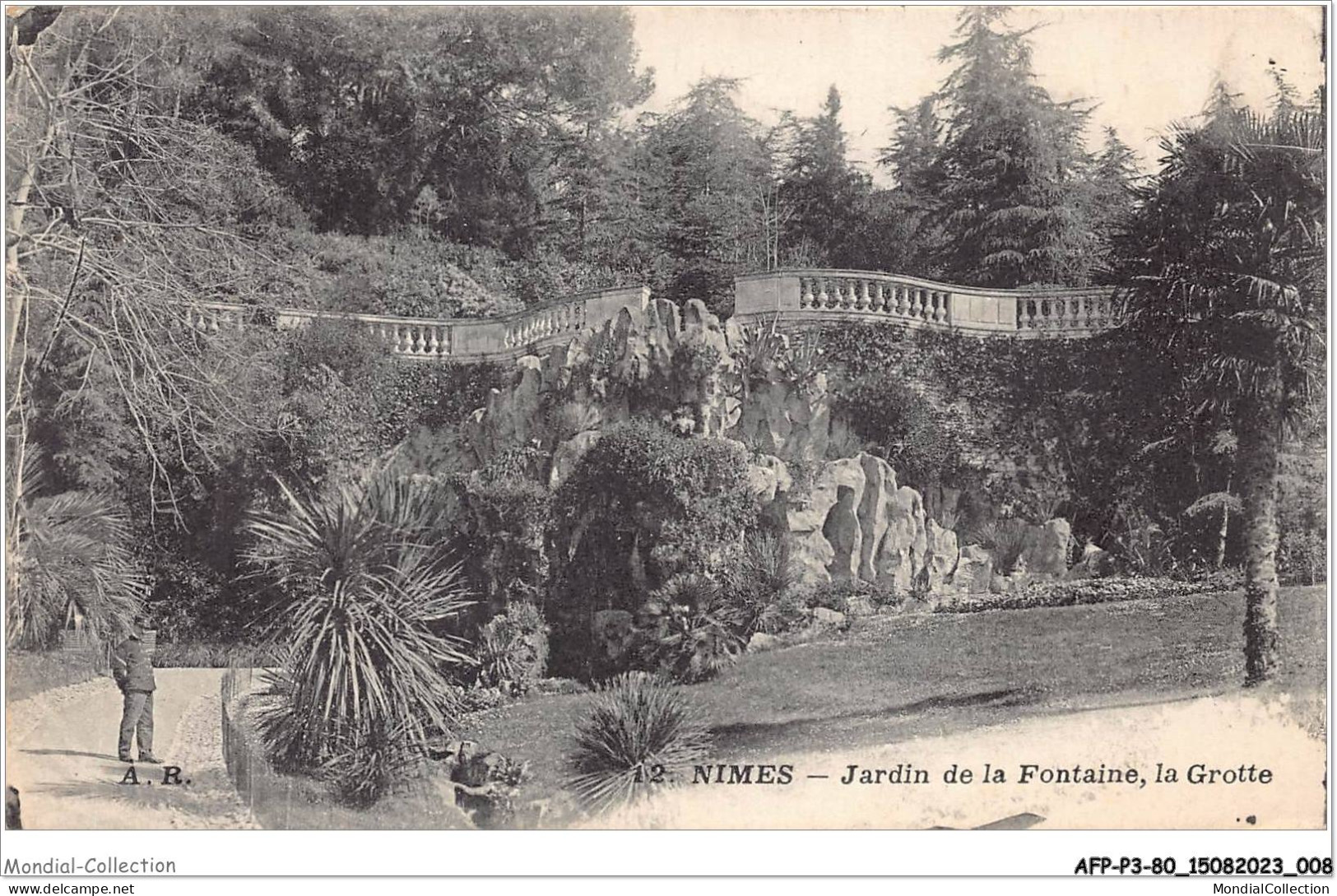 AFPP3-30-0209 - NIMES - Jardin De La Fontaine - La Grotte  - Nîmes