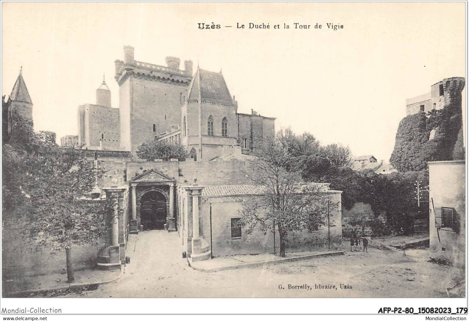 AFPP2-30-0191 - UZES - Le Duche Et La La Tour De Vigie - Uzès