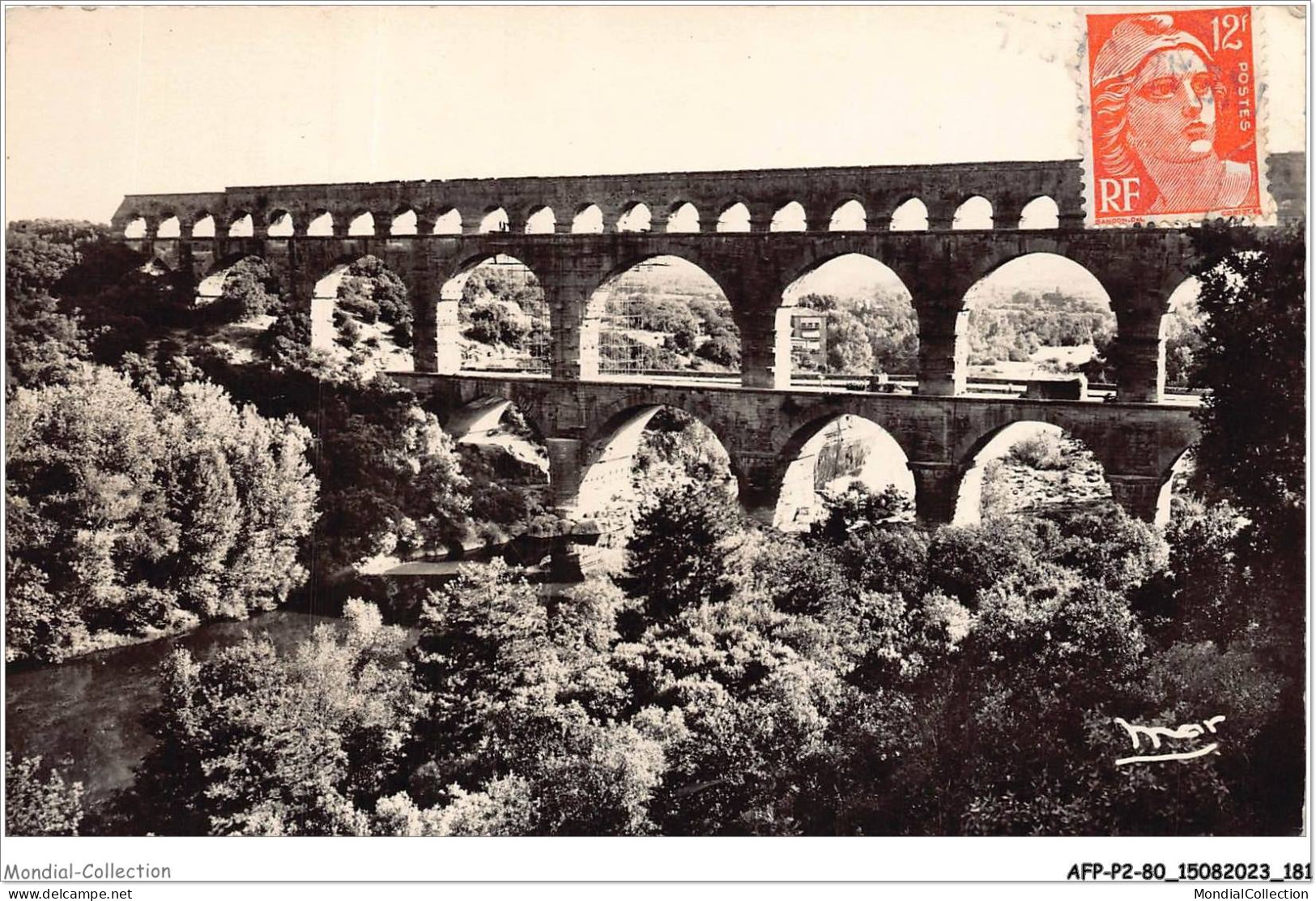 AFPP2-30-0192 - Le Pont Du Gard - Aqueduc Romain - Nîmes
