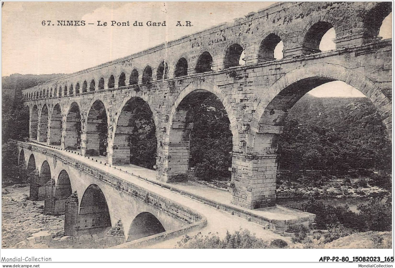 AFPP2-30-0184 - NIMES - Le Pont Du Gard - Nîmes