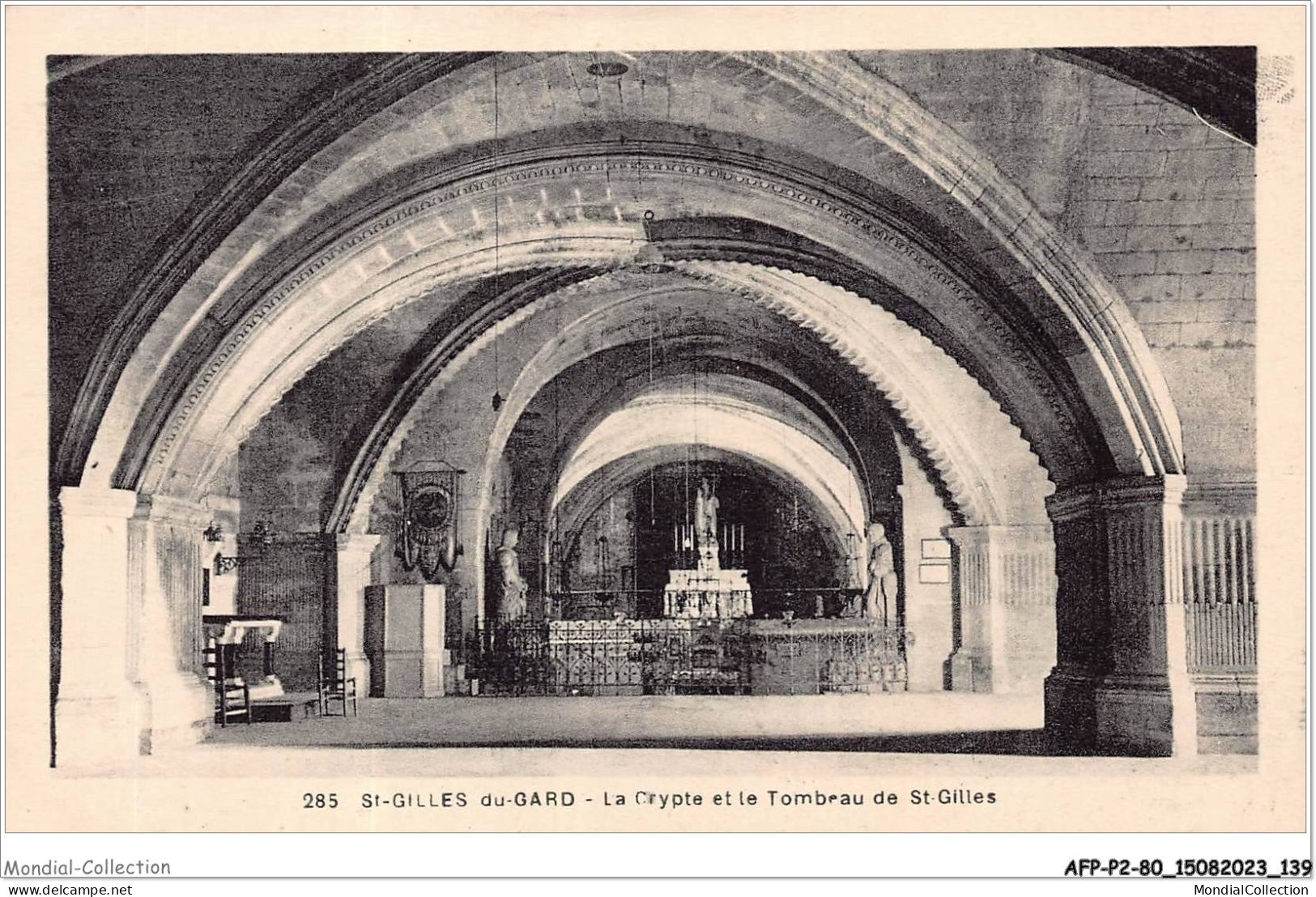 AFPP2-30-0171 - ST-GILLES-DU-GARD - La Crypte Et Le Tombeau De ST-Gilles - Saint-Gilles