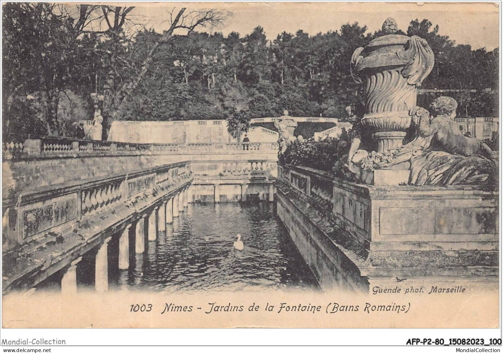 AFPP2-30-0151 - NIMES - Jardins De La Fontaine - Nîmes