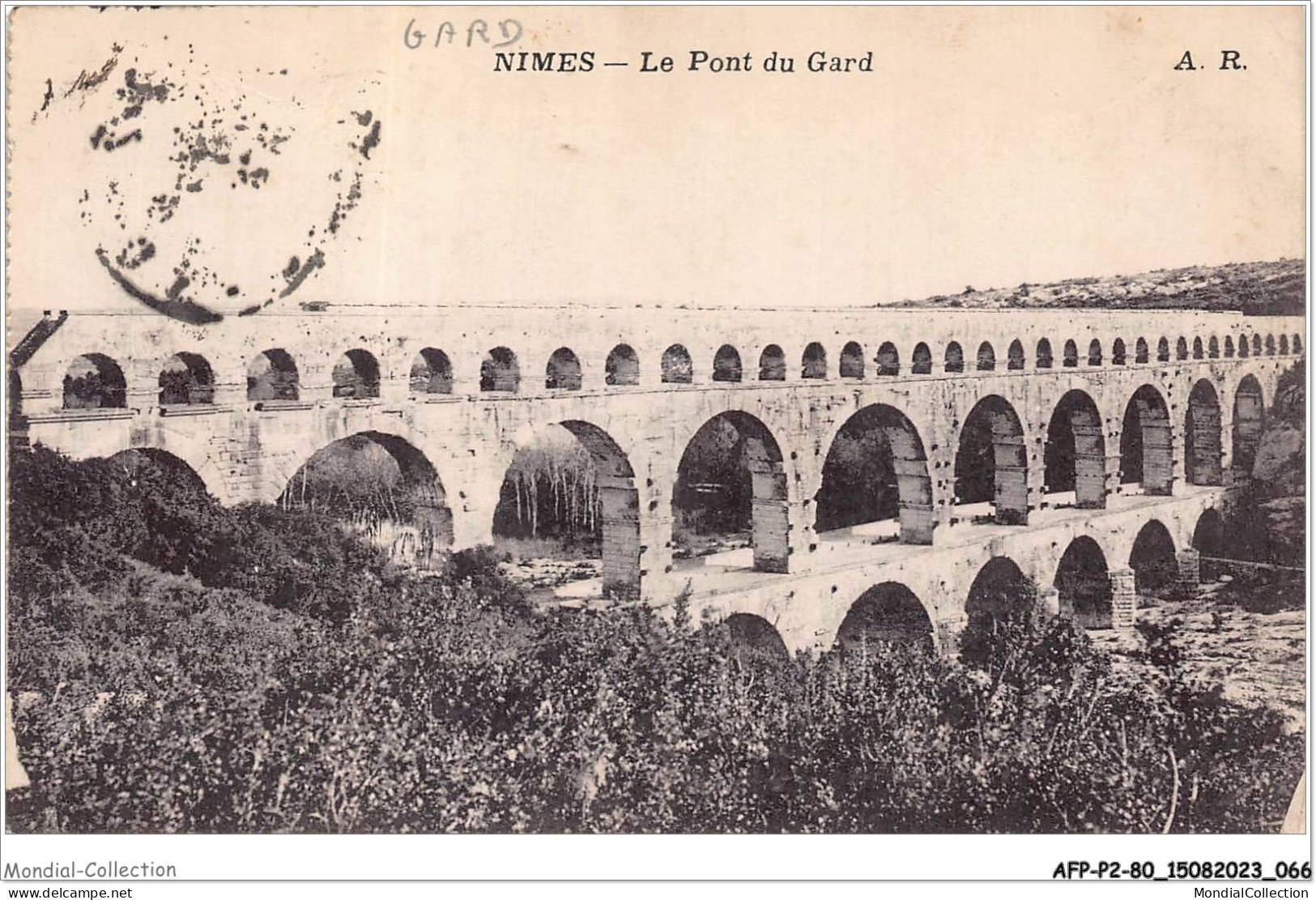 AFPP2-30-0134 - NIMES - Le Pont Du Gard - Nîmes