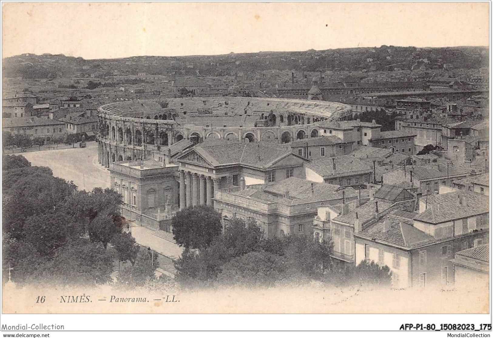 AFPP1-30-0089 - NIMES - Panorama - Nîmes