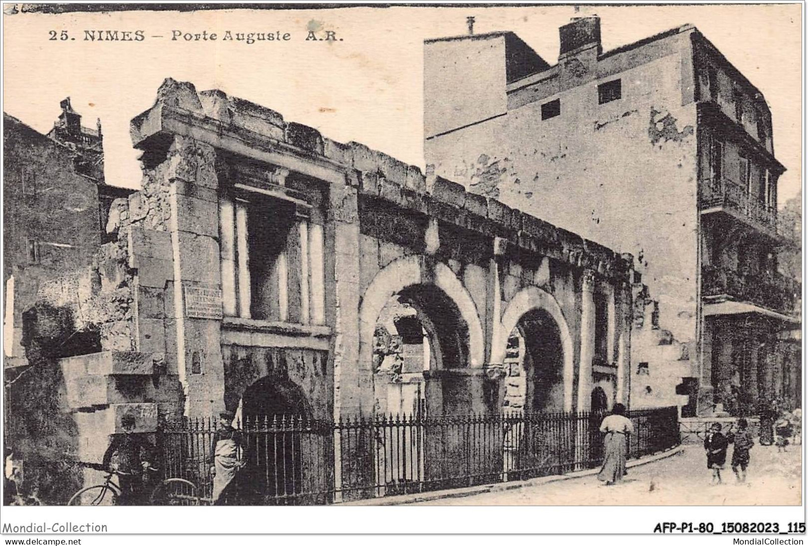 AFPP1-30-0059 - NIMES - Porte Auguste - Nîmes