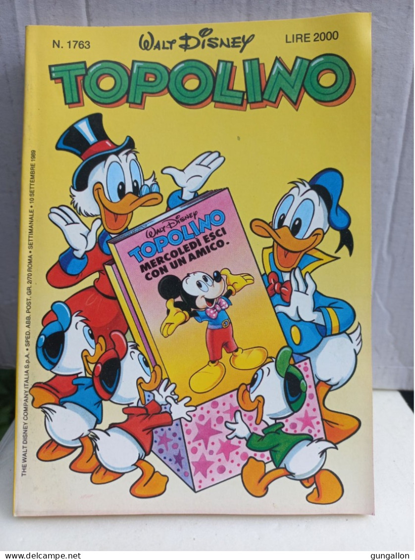 Topolino (Mondadori 1989) N. 1763 - Disney