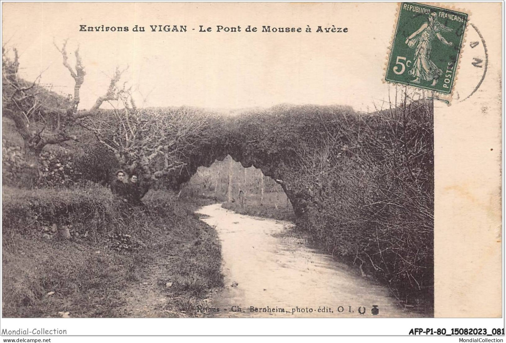 AFPP1-30-0042 - Environs Du VIGAN - Le Pont De Mousse A Aveze - Le Vigan