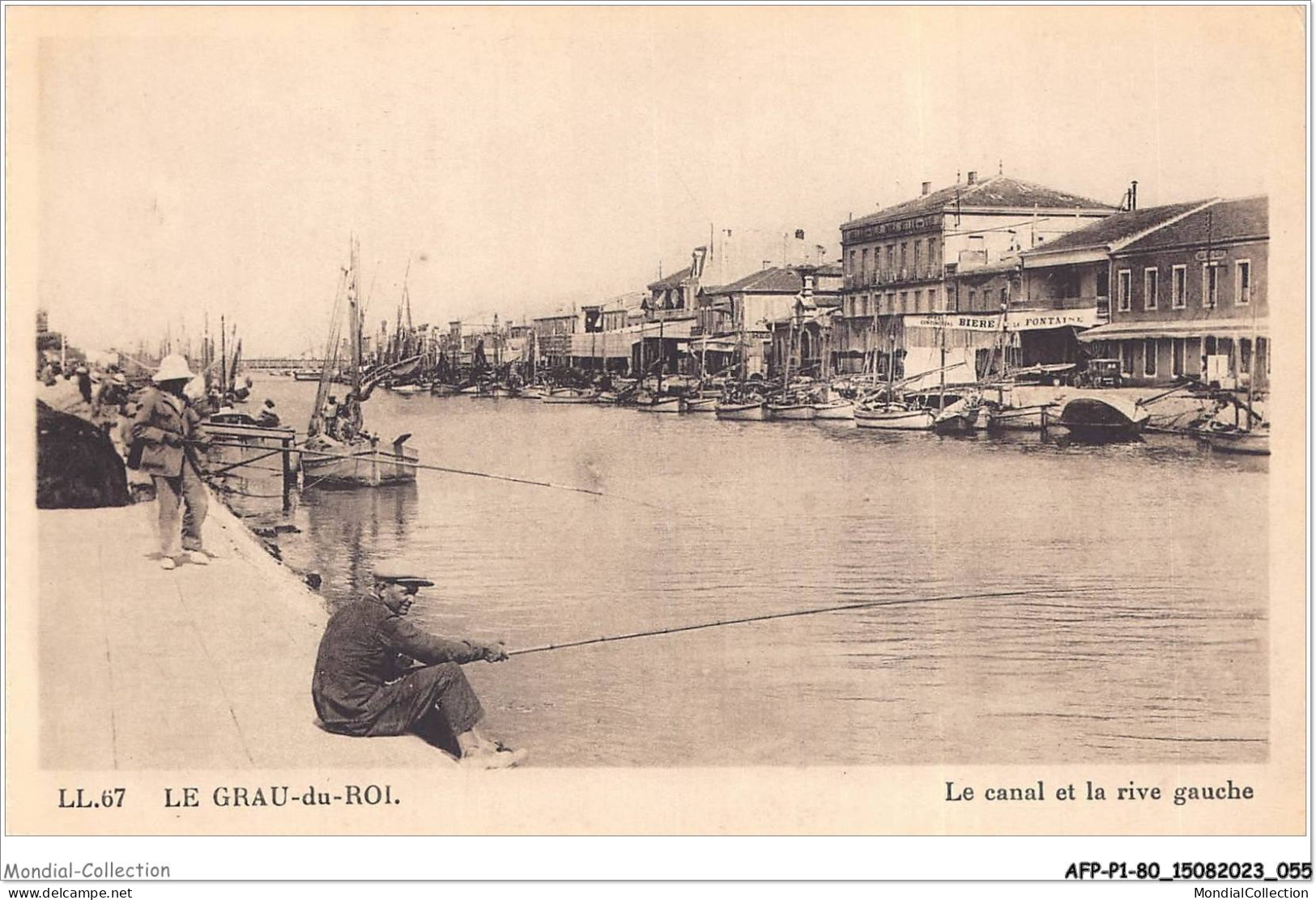 AFPP1-30-0029 - LE GRAU-DU-ROI - Le Canal Et La Rive Gauche - Le Grau-du-Roi