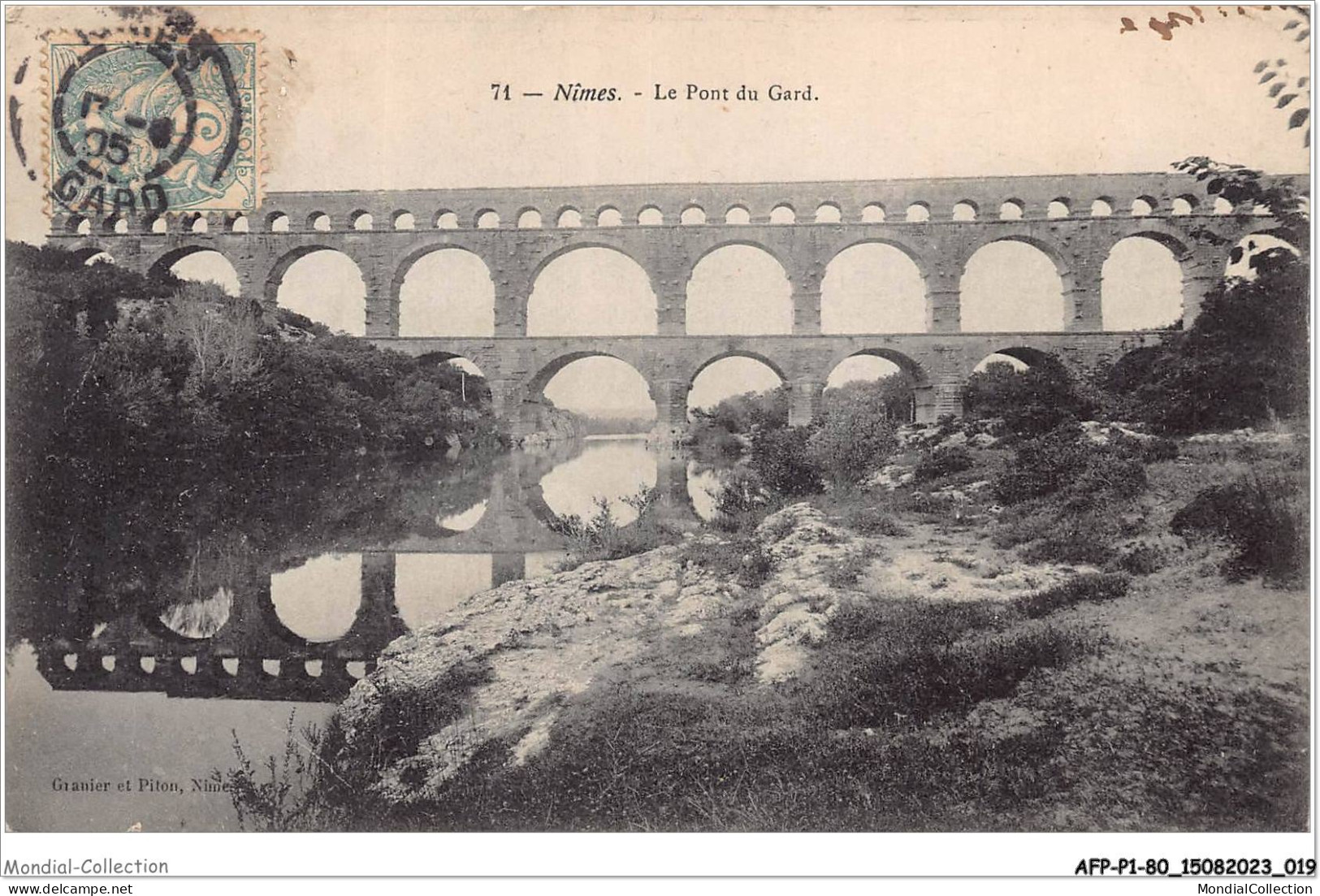 AFPP1-30-0011 - NIMES - Le Pont Du Gard - Nîmes