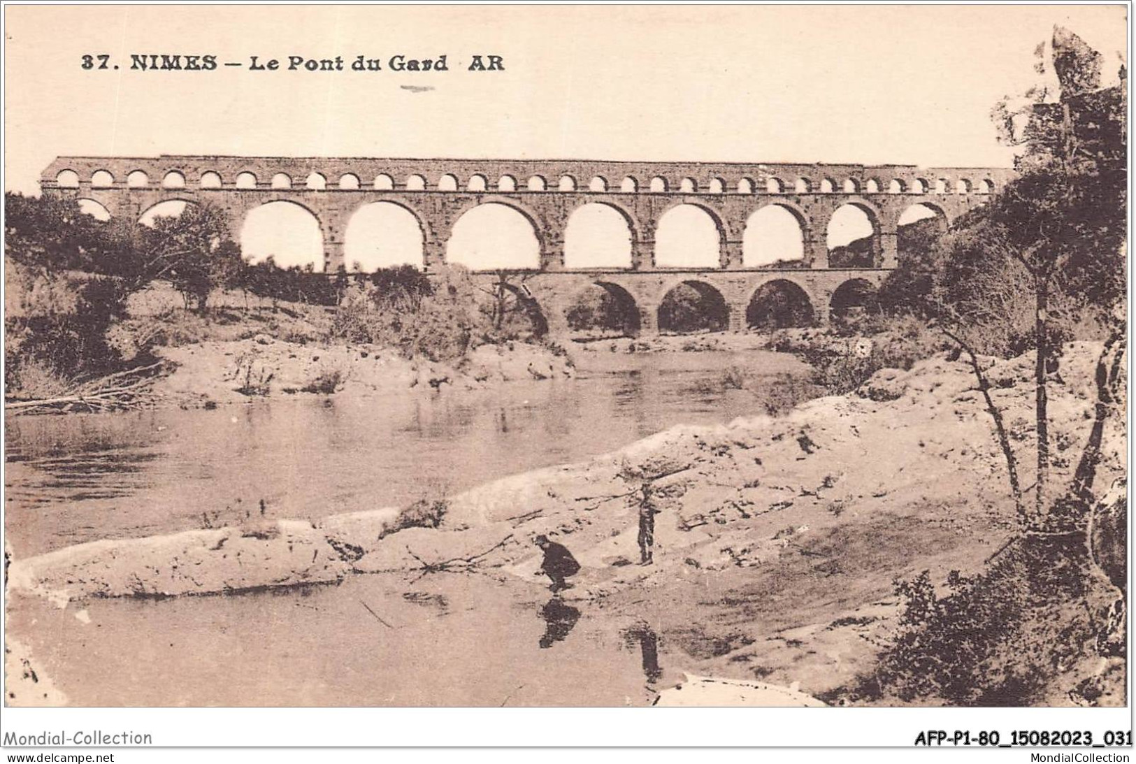 AFPP1-30-0017 - NIMES - Le Pont Du Gard - Nîmes