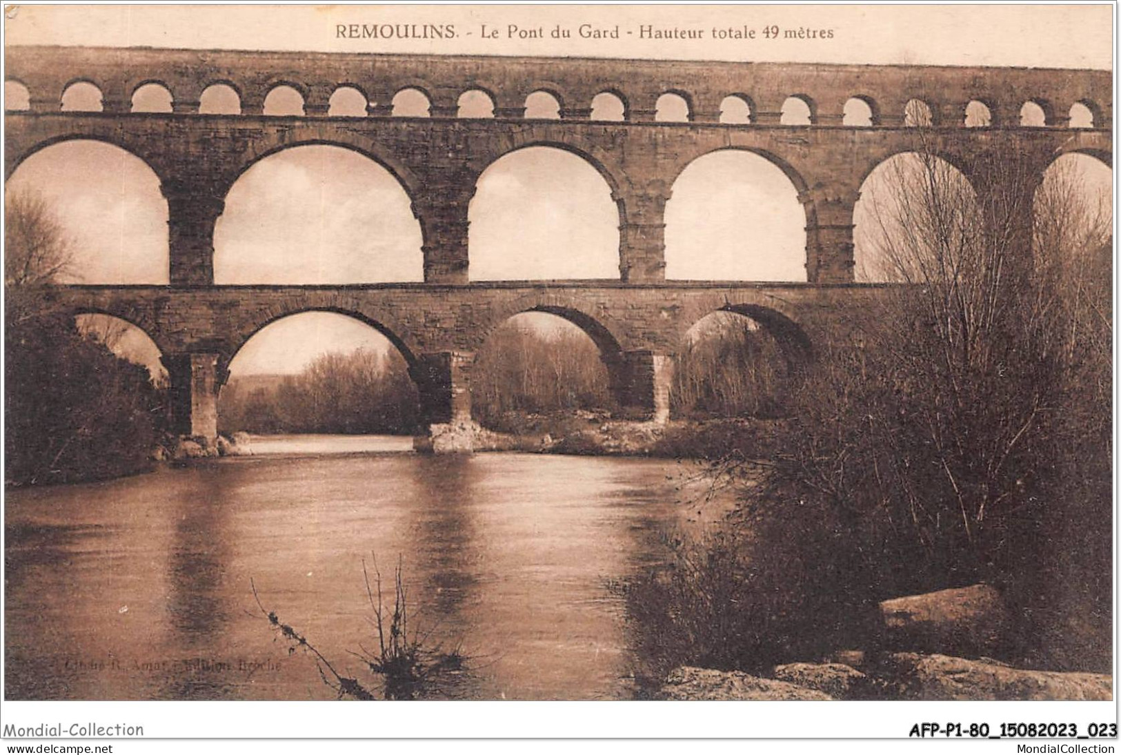AFPP1-30-0013 - REMOULINS - Le Pont Du Gard - Remoulins