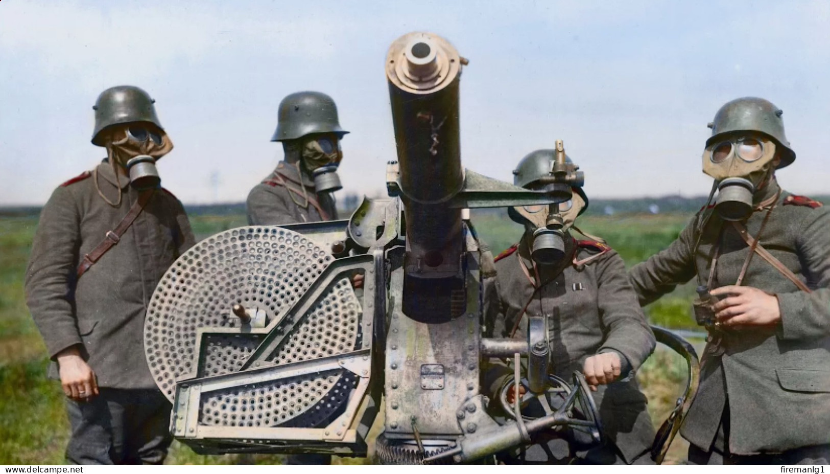 WW1 German M,16 Steel Helmet - (Mod.1916 Stahlhelm) - Afghan Used - Size ET 64
