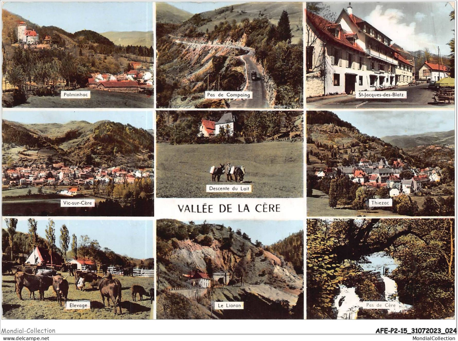 AFEP2-15-0103 - VALLEE DE LA CERE - Vue Panoramique  - Autres & Non Classés