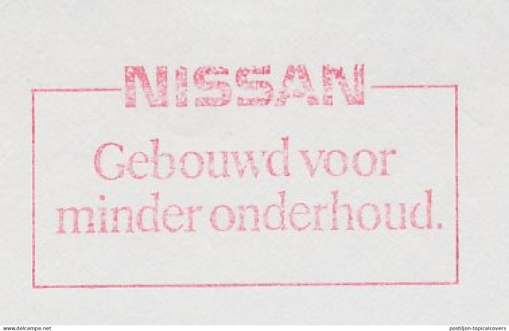 Meter Cut Netherlands 1985 Car - Nissan - Voitures