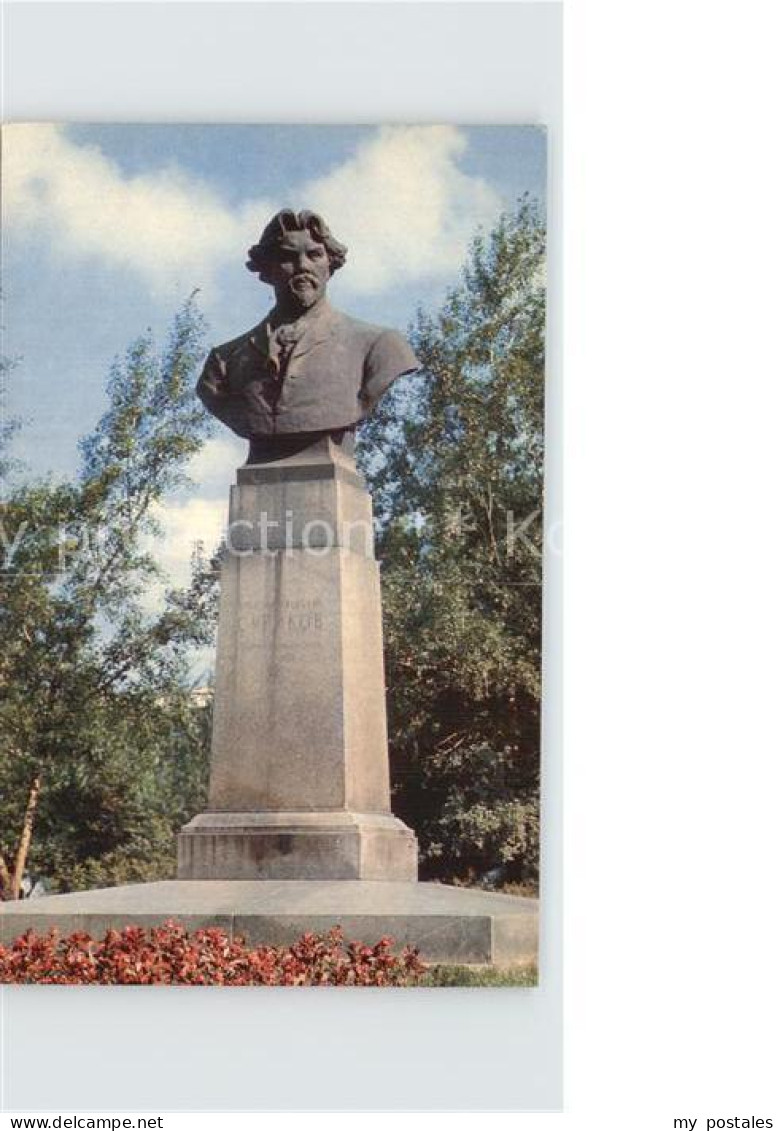 72580764 Krasnojarsk Surikow Denkmal Bueste Krasnojarsk - Russie