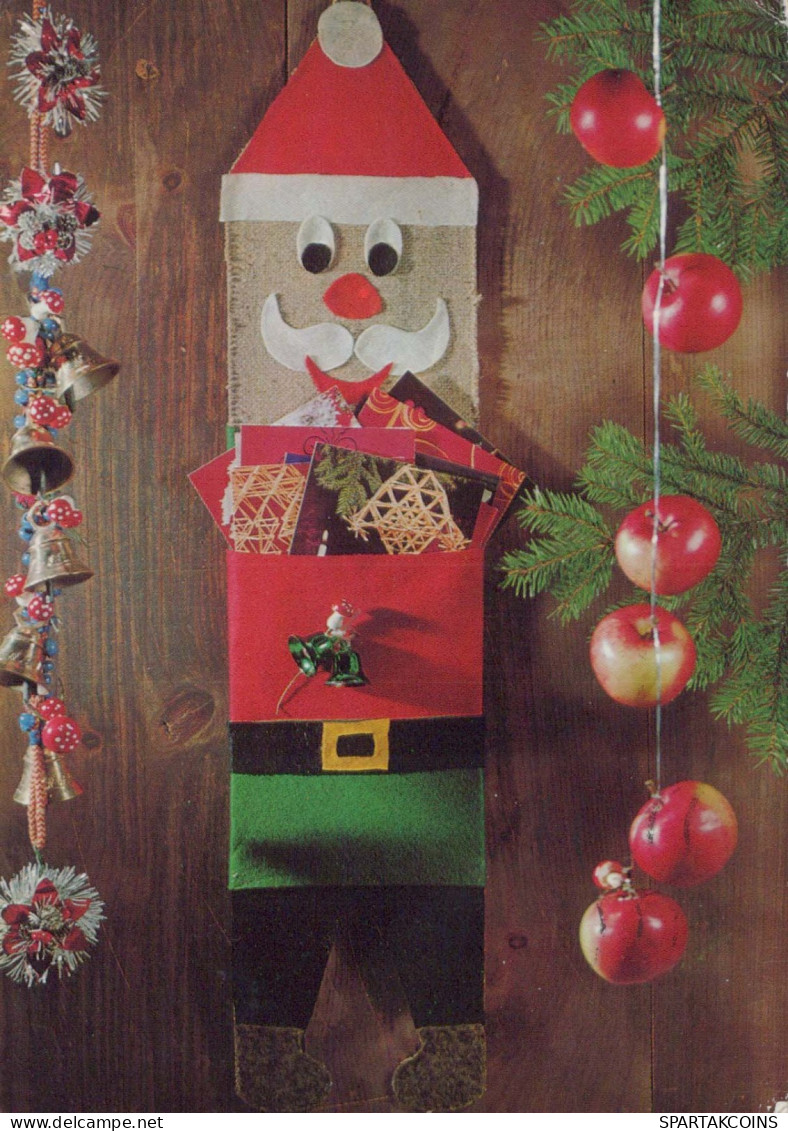 WEIHNACHTSMANN SANTA CLAUS Neujahr Weihnachten Vintage Ansichtskarte Postkarte CPSM #PAU566.DE - Santa Claus