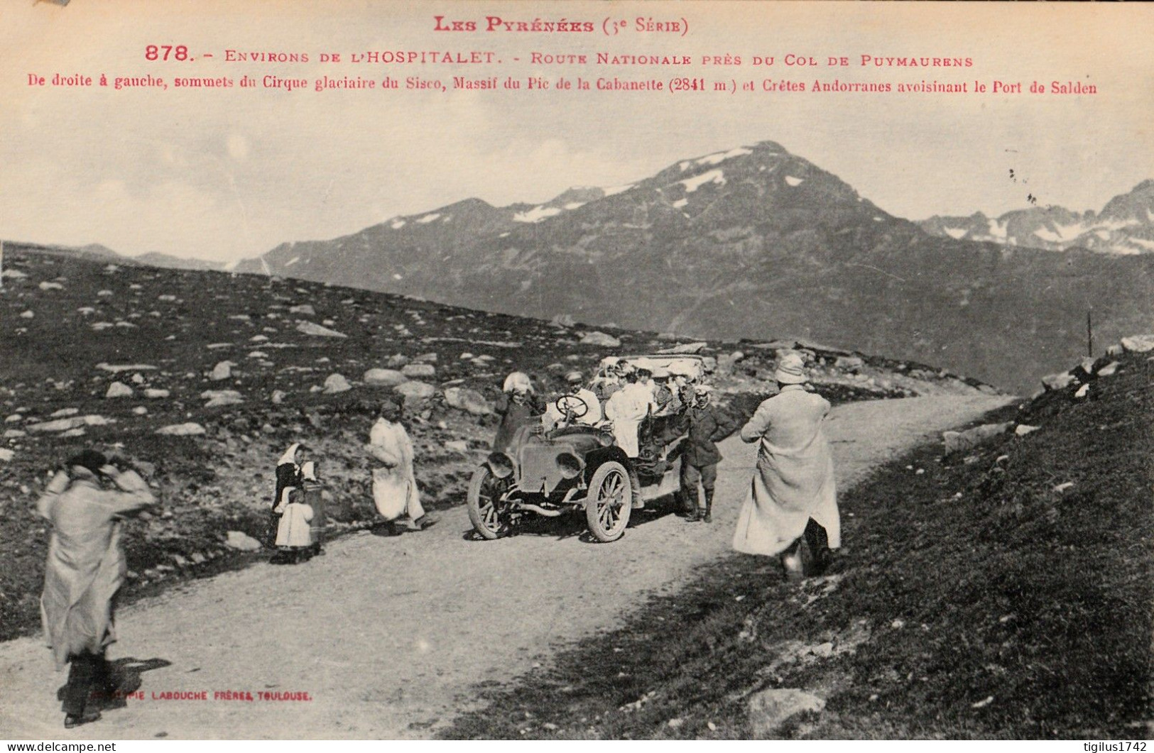 Environs De L’Hospitalet Route Nationale Près Du Col De Puymaurens - Autres & Non Classés