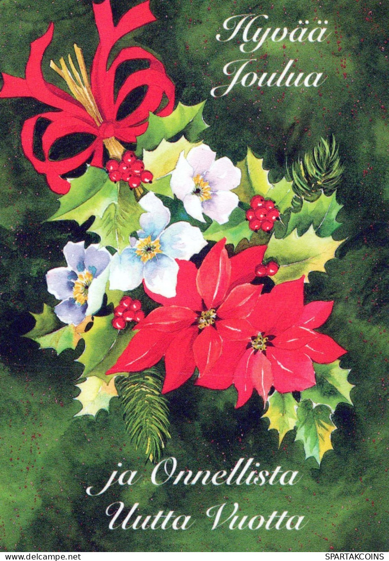FLOWERS Vintage Ansichtskarte Postkarte CPSM #PAR816.DE - Fiori
