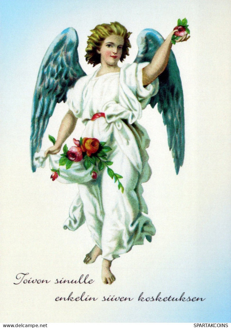 ENGEL WEIHNACHTSFERIEN Feiern & Feste Vintage Ansichtskarte Postkarte CPSM #PAJ163.DE - Anges