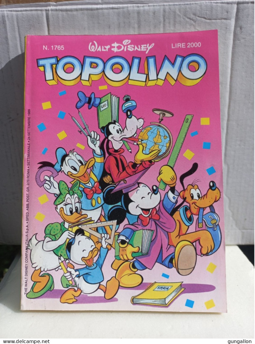 Topolino (Mondadori 1989) N. 1765 - Disney
