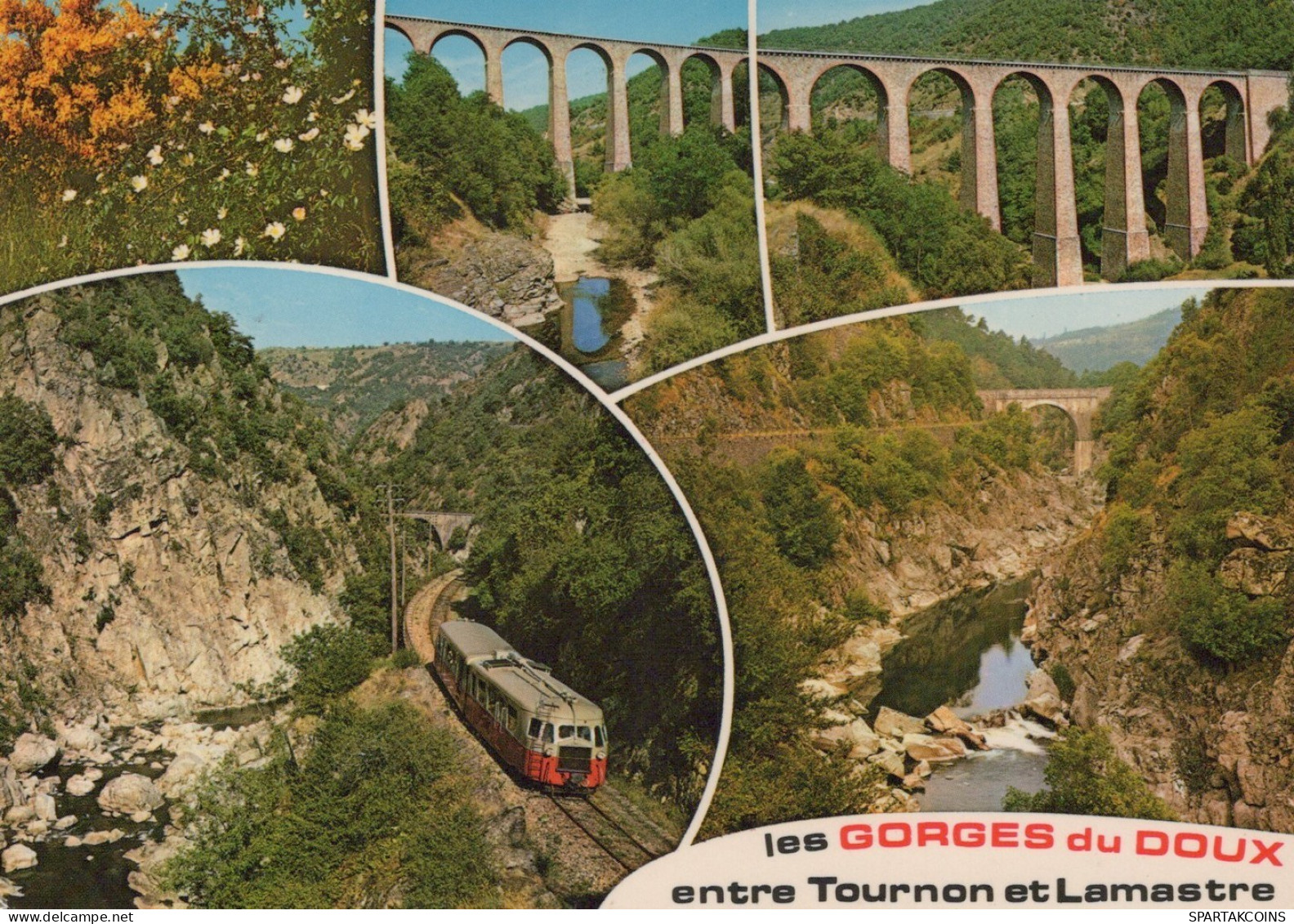 ZUG Schienenverkehr Eisenbahnen Vintage Ansichtskarte Postkarte CPSM #PAA903.DE - Trains