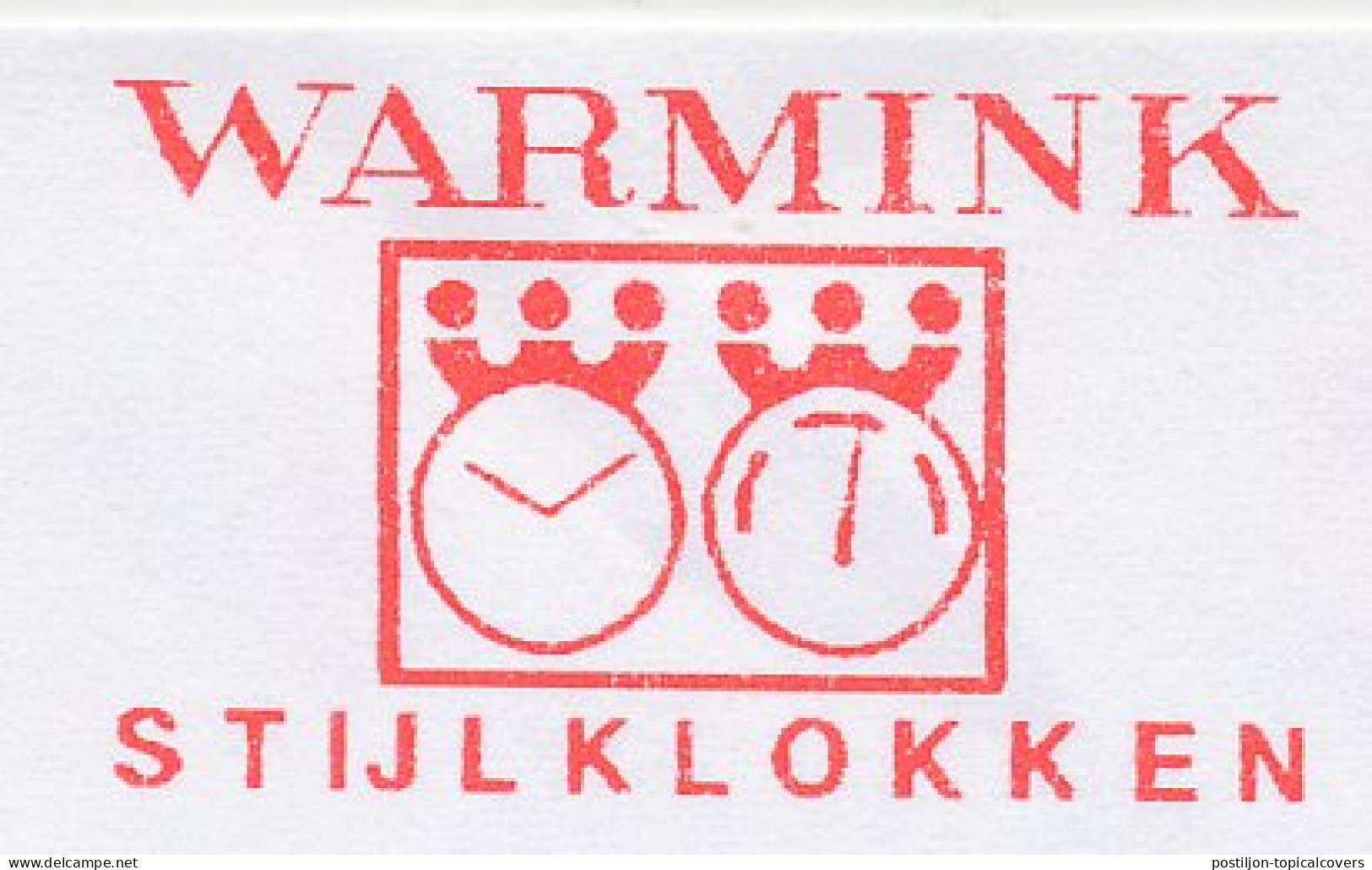 Meter Cut Netherlands 2002 Style Clocks - Clocks