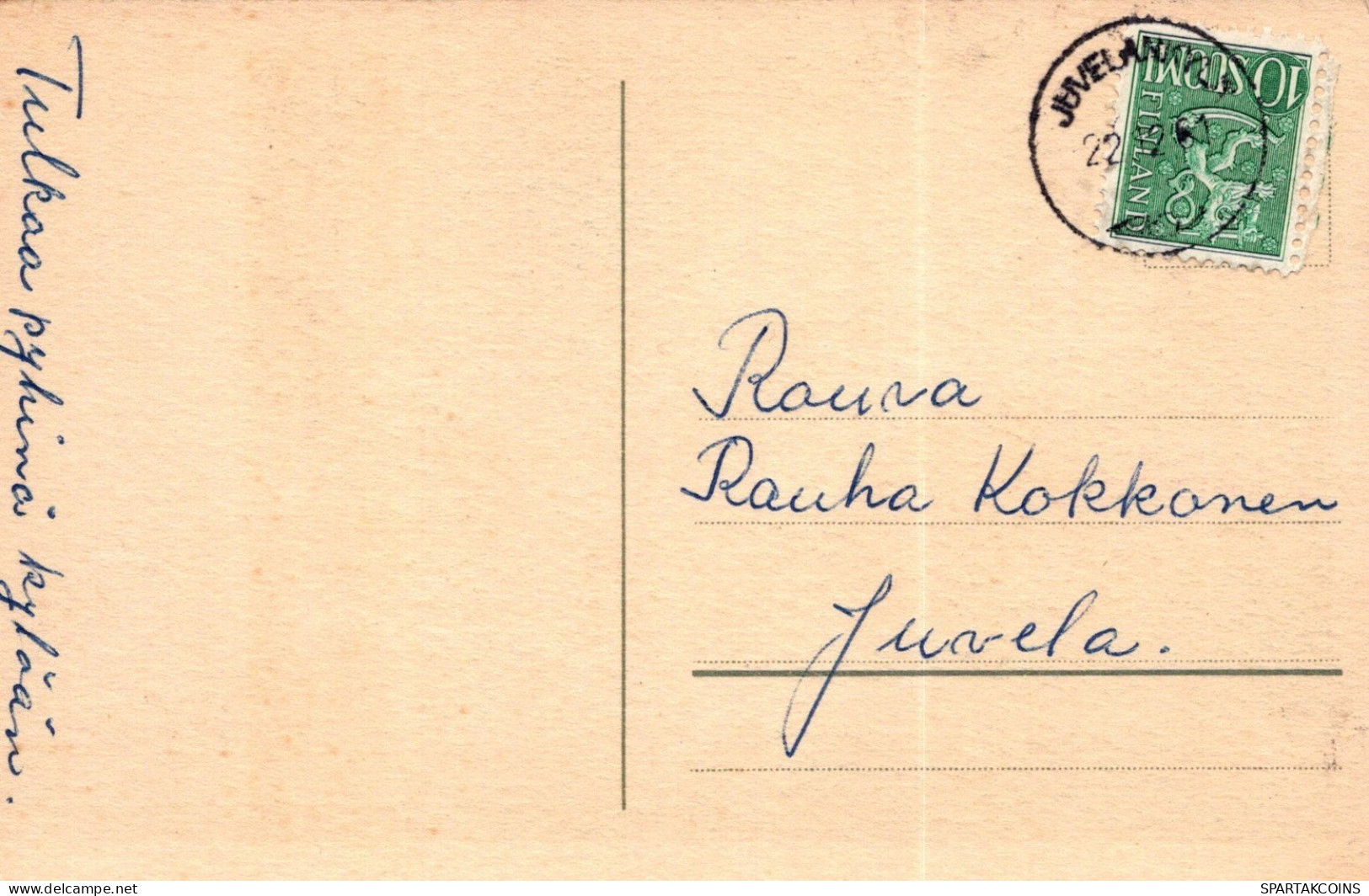 ÁNGEL NAVIDAD Vintage Antiguo Tarjeta Postal CPA #PAG642.ES - Anges