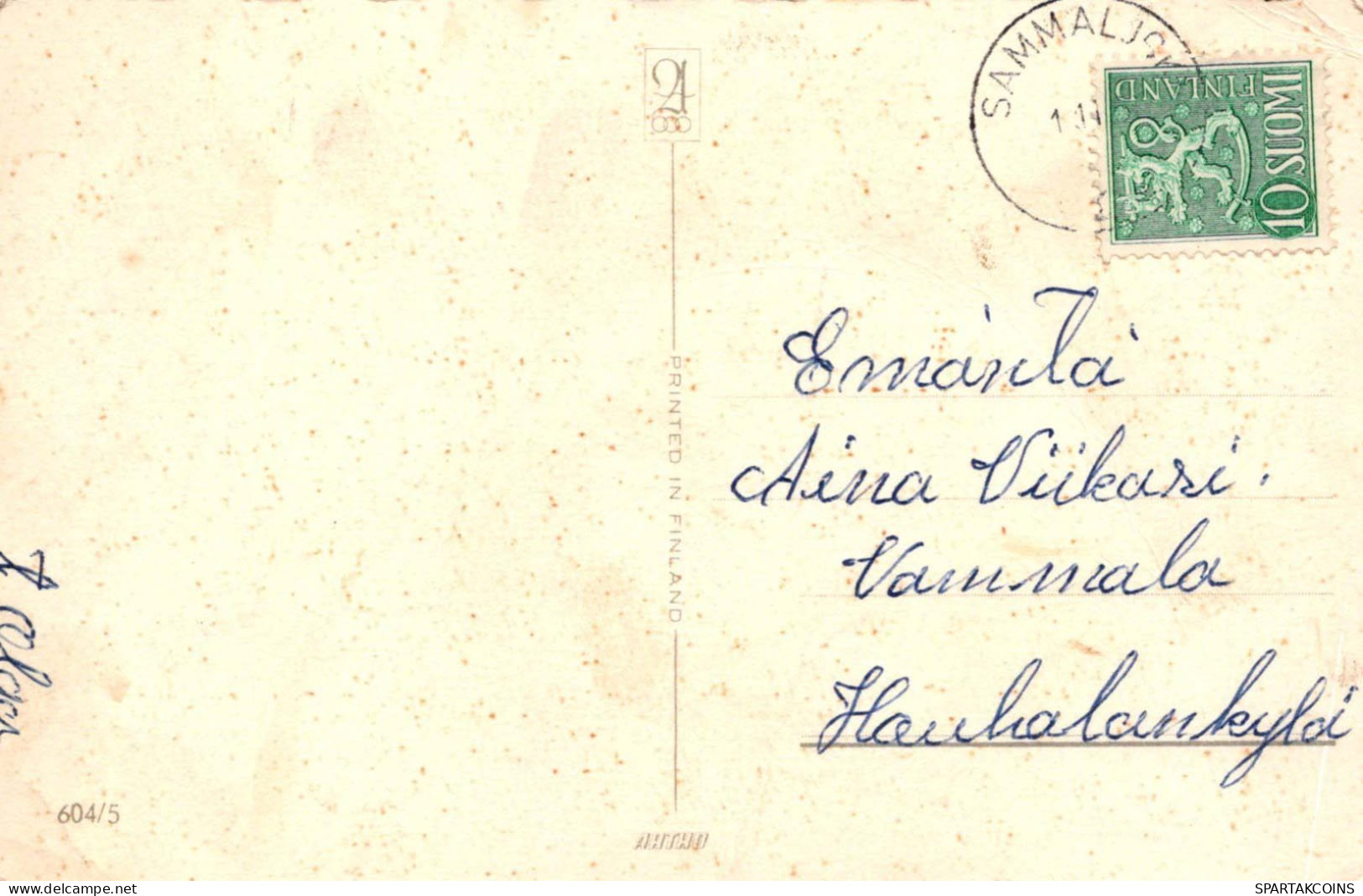 FLORES Vintage Tarjeta Postal CPSMPF #PKG060.ES - Bloemen