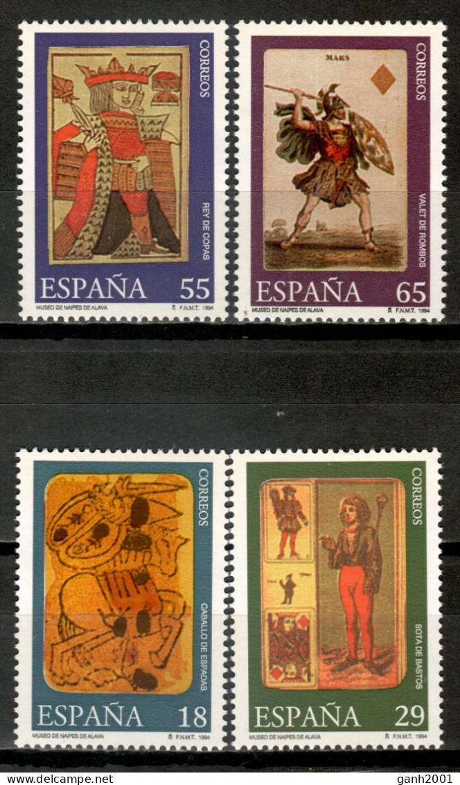 Spain 1994 España / Cards Game Nets MNH Cartas Naipes / Lo36  1-51 - Ohne Zuordnung