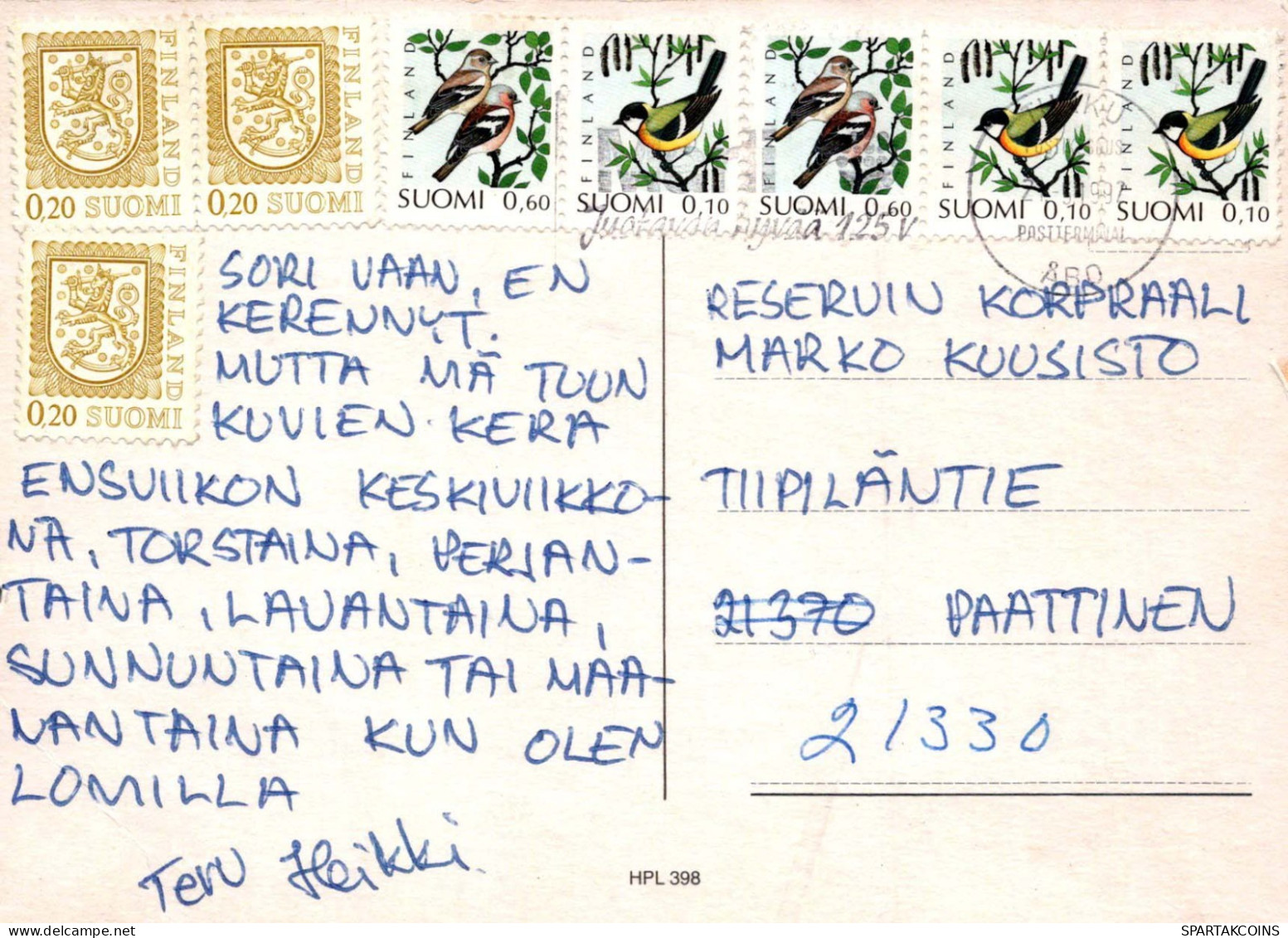 SOLDADOS HUMOR Militaria Vintage Tarjeta Postal CPSM #PBV853.ES - Humoristiques