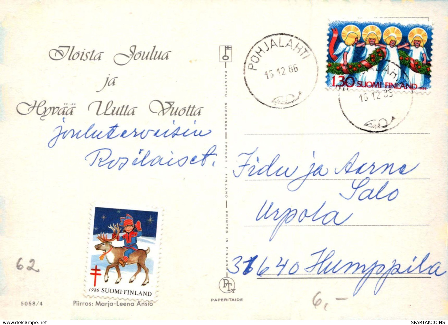 NIÑOS HUMOR Vintage Tarjeta Postal CPSM #PBV361.ES - Cartes Humoristiques