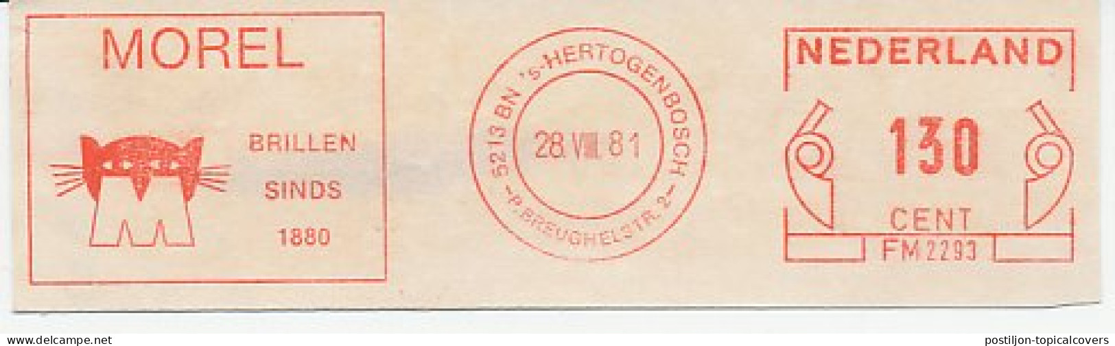 Meter Cut Netherlands 1981 Cat  - Other & Unclassified