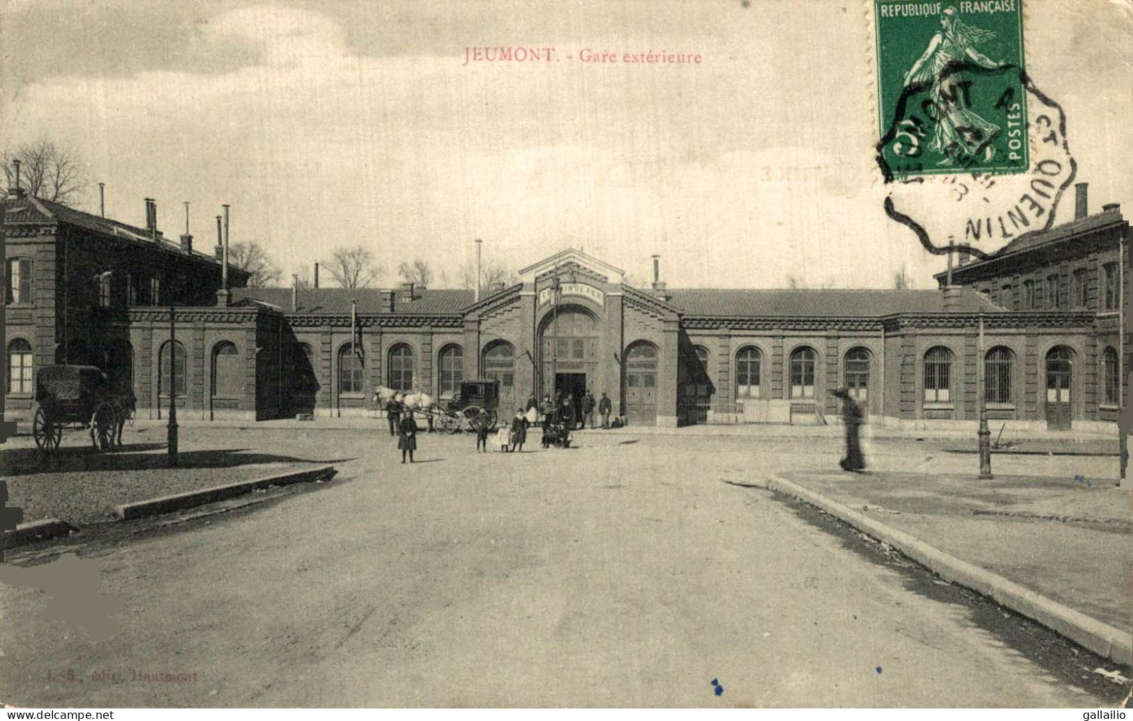 JEUMONT GARE EXTERIEURE - Jeumont