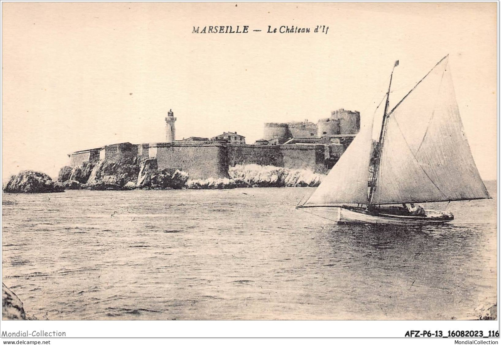 AFZP6-13-0490 - MARSEILLE - Château D'if - Château D'If, Frioul, Islands...