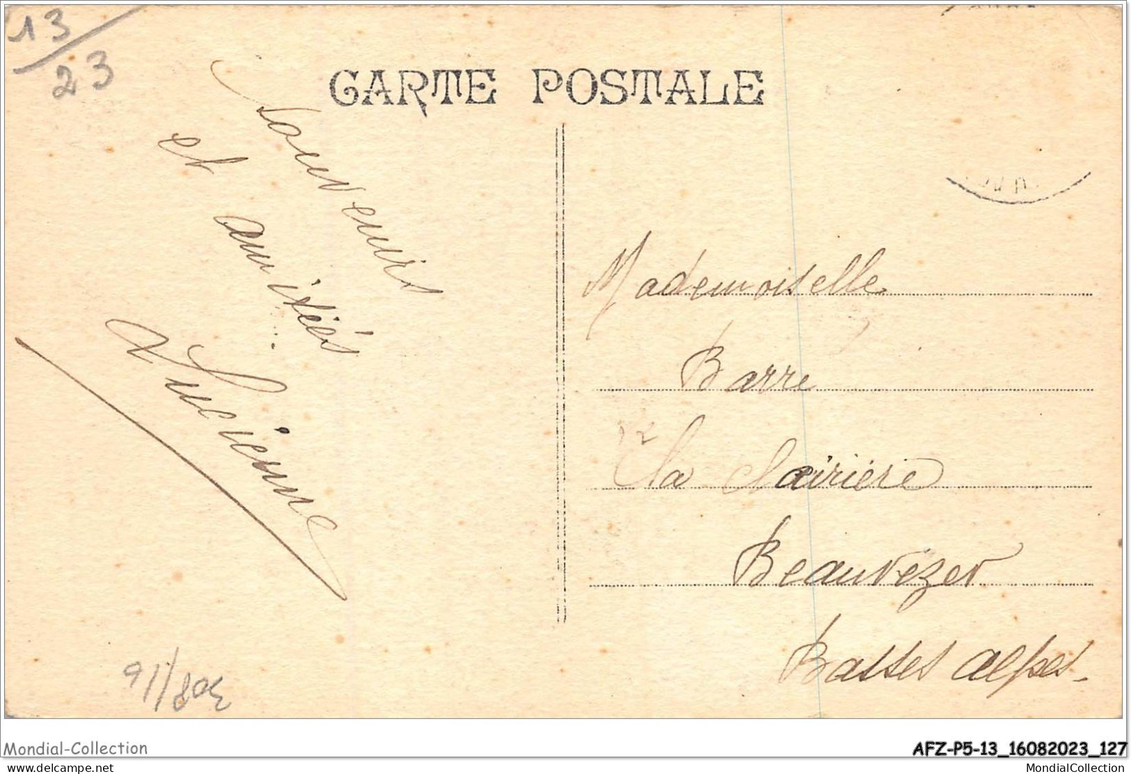 AFZP5-13-0410 - MARSEILLE - Exposition Coloniale 1922 - Fontaine Monumentale Du Grand Palais - Mostre Coloniali 1906 – 1922