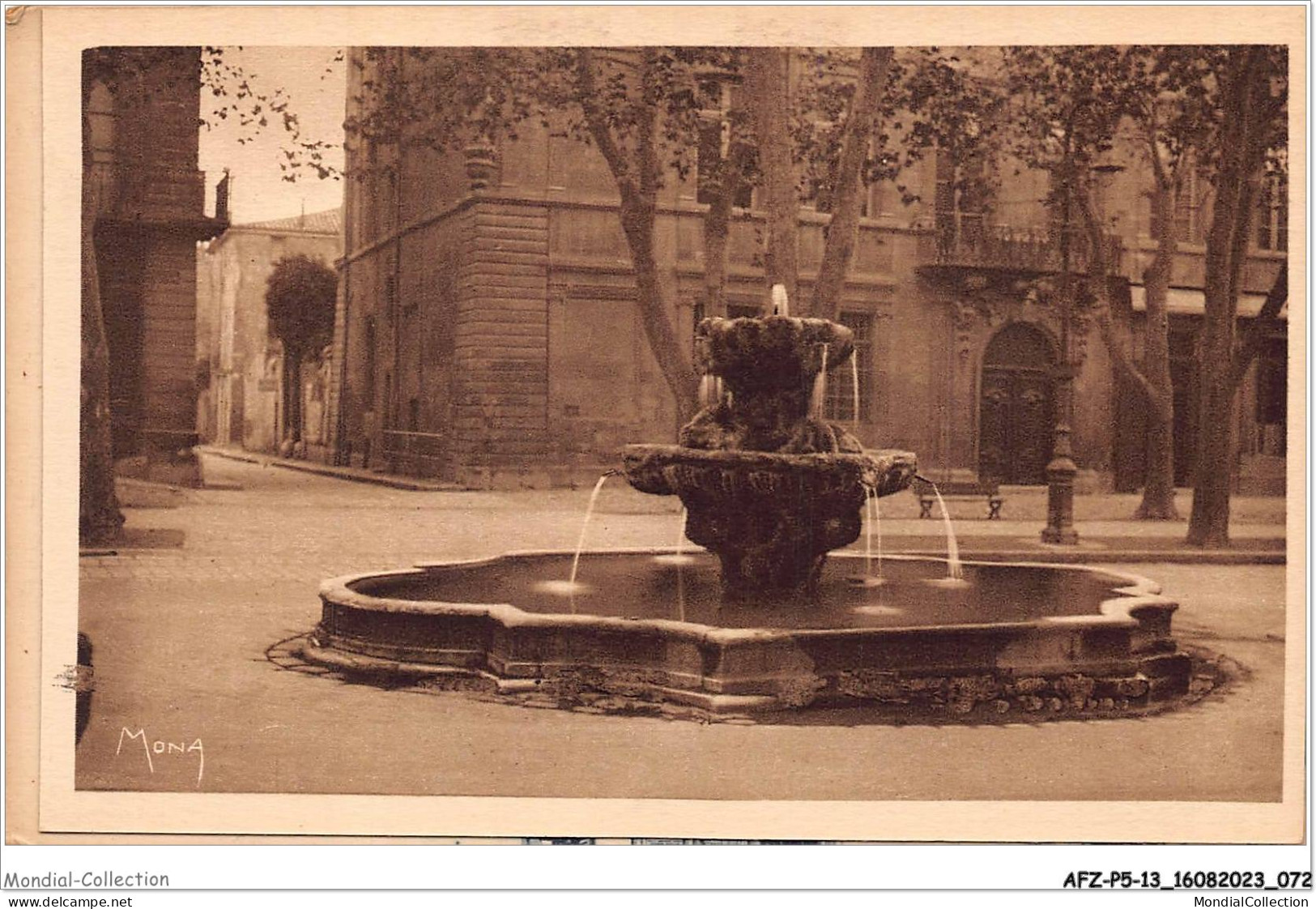 AFZP5-13-0383 - MARSEILLE - Fontaine  - Monuments
