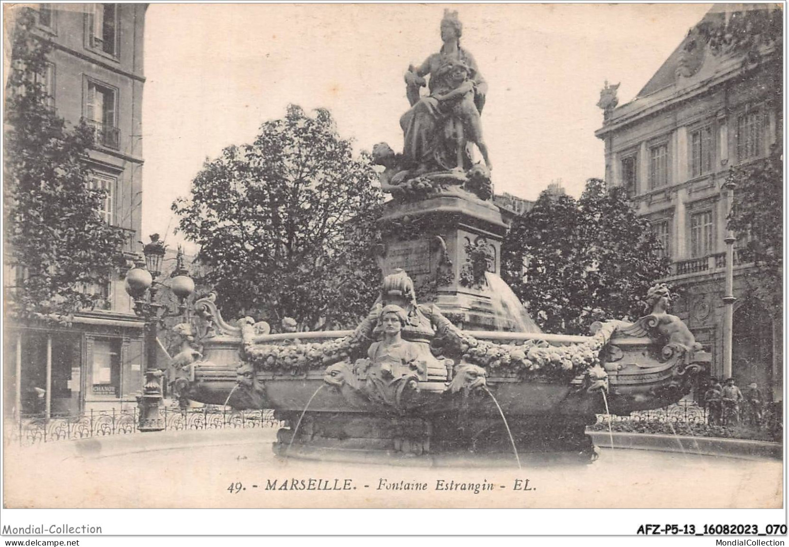 AFZP5-13-0382 - MARSEILLE - Fontaine Estrangin  - Monuments