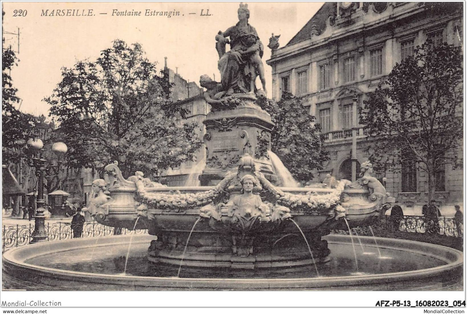 AFZP5-13-0374 - MARSEILLE - Fontaine Estrangin - Monuments