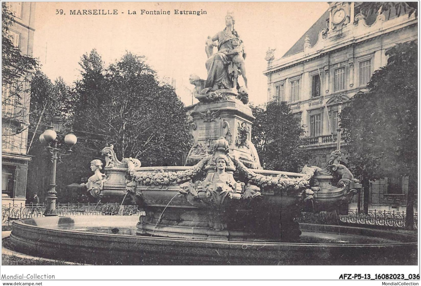 AFZP5-13-0365 - MARSEILLE - La Fontaine Estrangin - Monuments