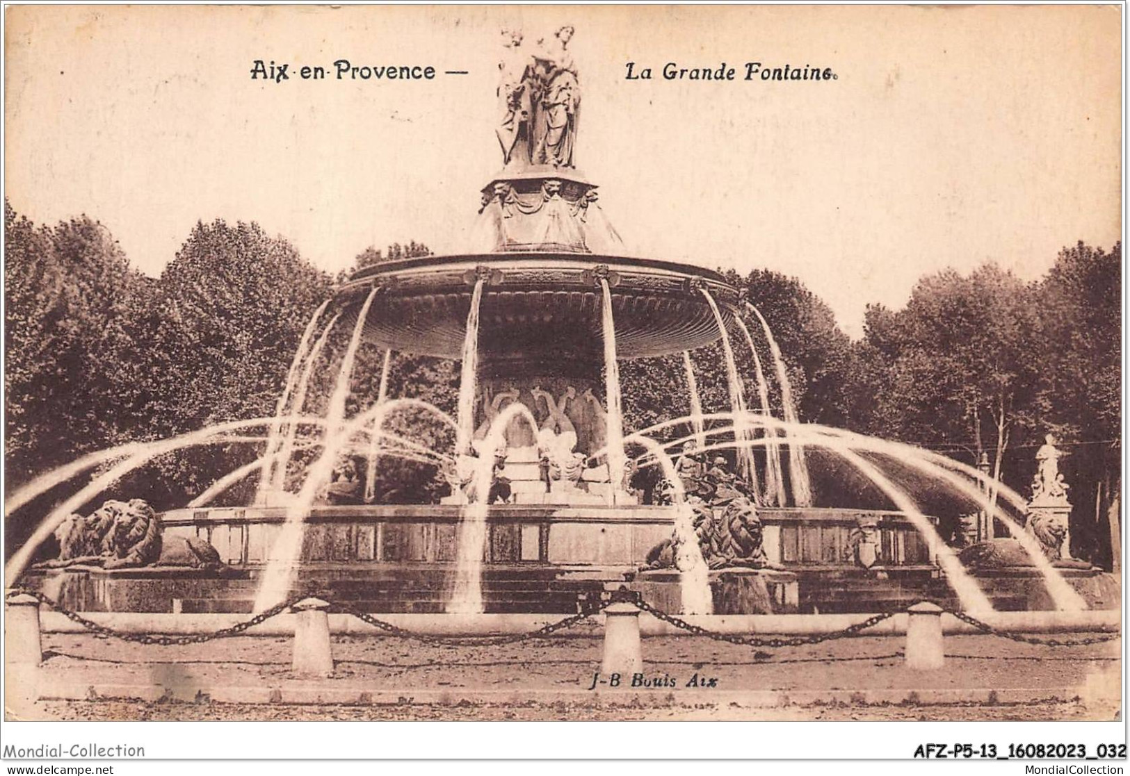 AFZP5-13-0363 - AIX-en-PROVENCE - La Grande Fontaine - Aix En Provence