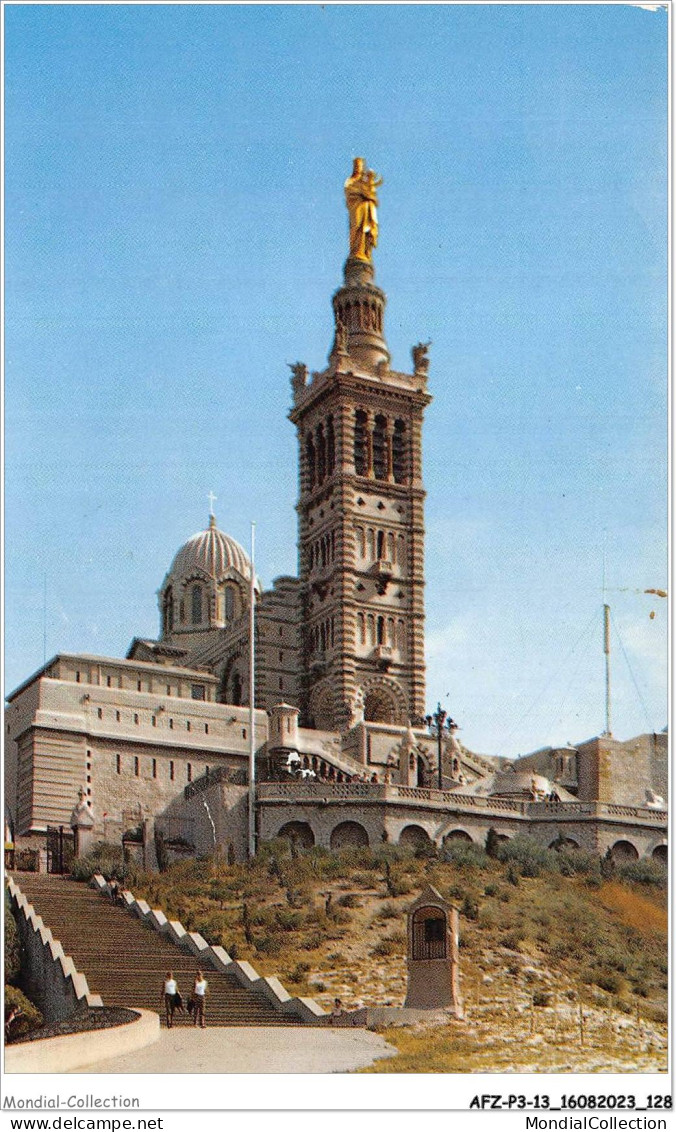 AFZP3-13-0238 - La France Mariale - MARSEILLE - Basilique Notre-dame De La Garde - Notre-Dame De La Garde, Lift