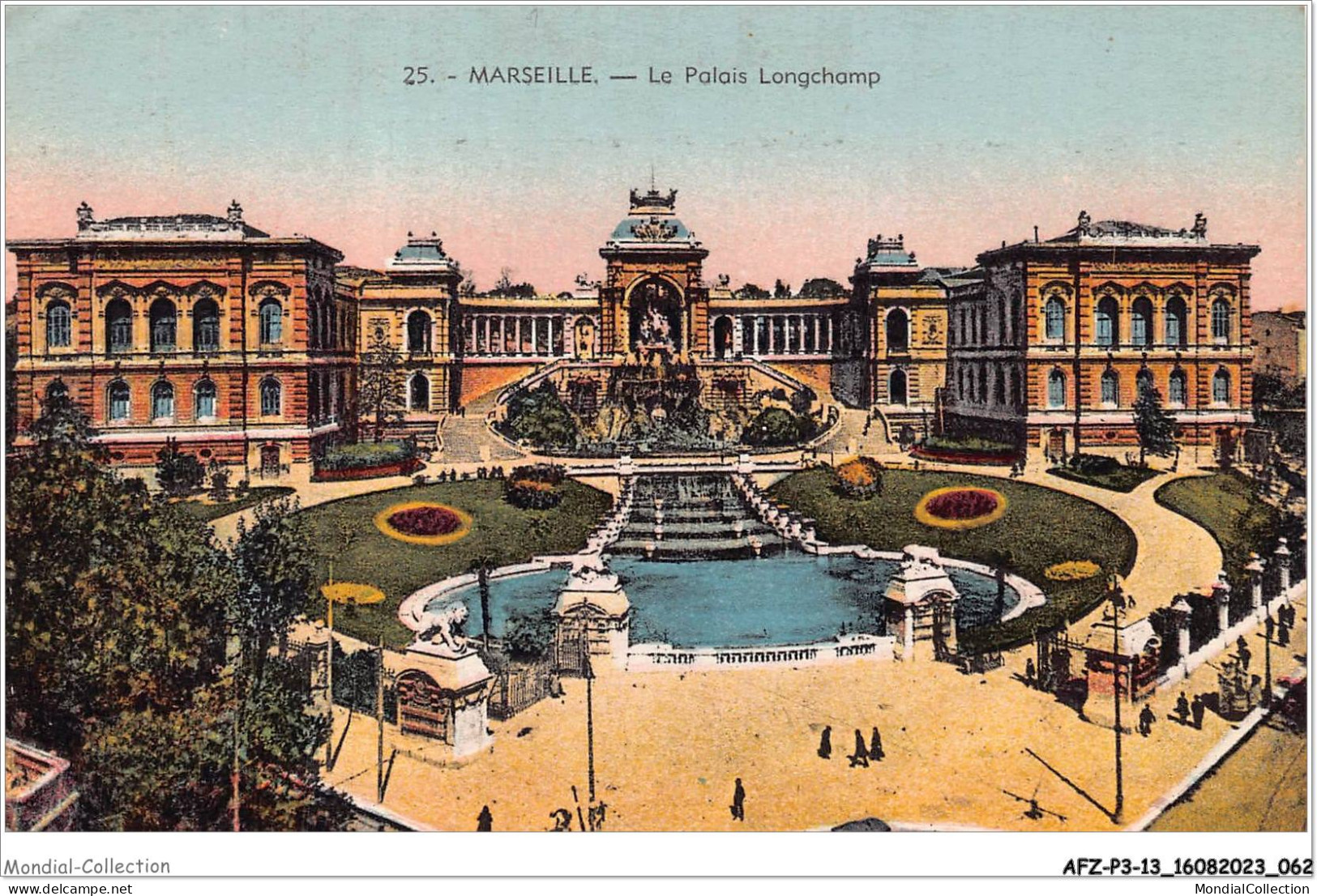 AFZP3-13-0205 - MARSEILLE - Le Palais Longchamp - Monuments