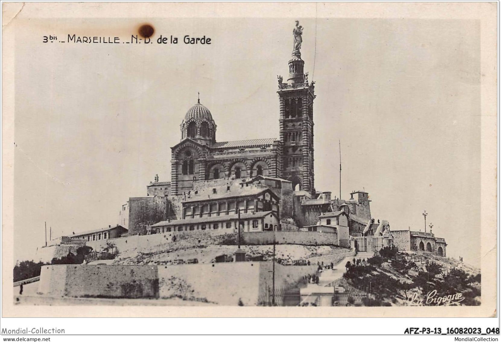 AFZP3-13-0198 - MARSEILLE - Notre-dame De La Garde  - Notre-Dame De La Garde, Ascenseur