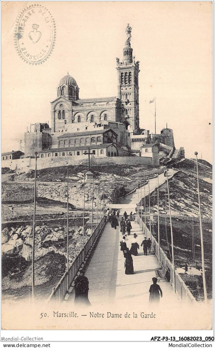 AFZP3-13-0199 - MARSEILLE - Notre-dame De La Garde  - Notre-Dame De La Garde, Ascenseur