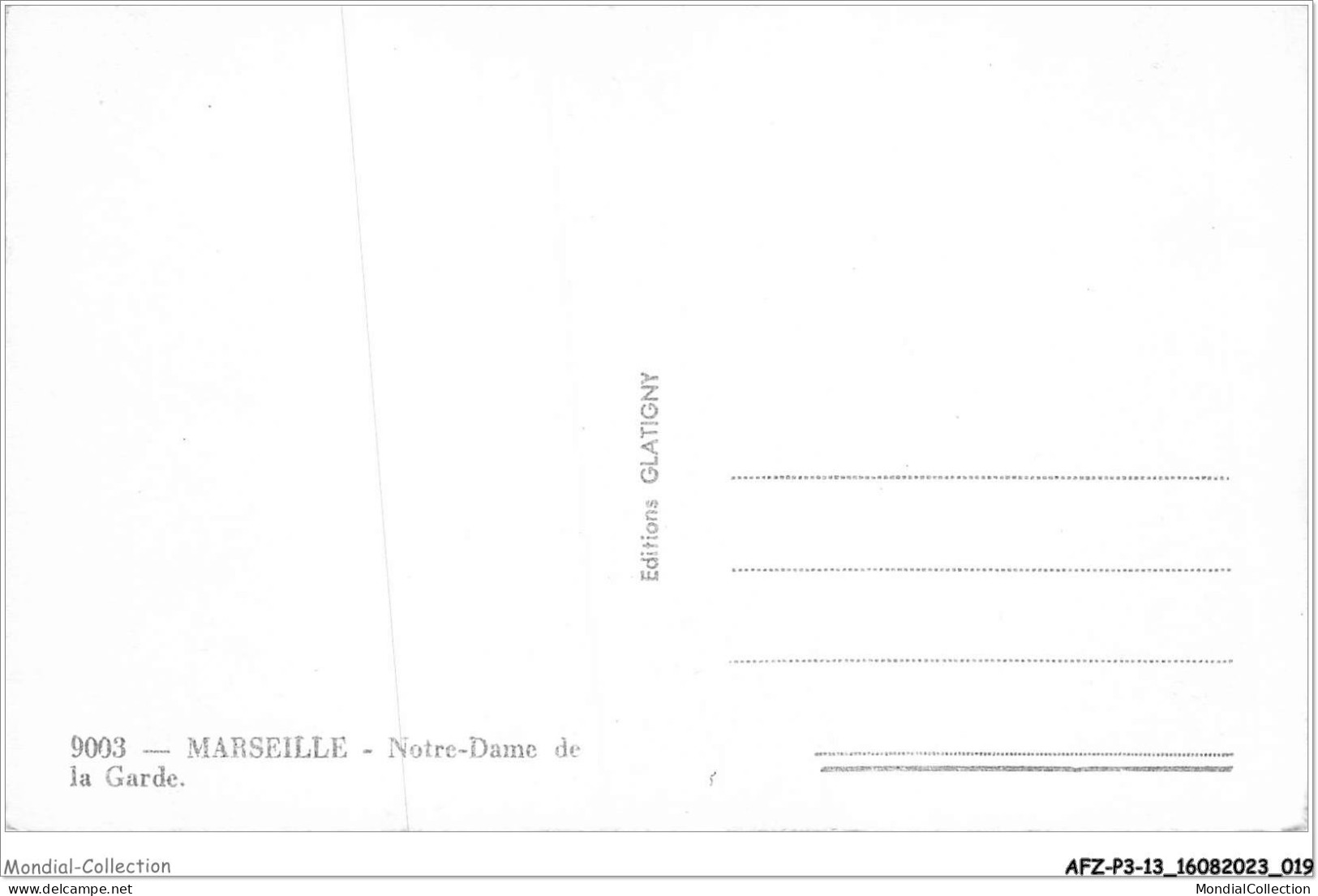 AFZP3-13-0183 - MARSEILLE - Notre-dame De La Garde - Notre-Dame De La Garde, Ascenseur