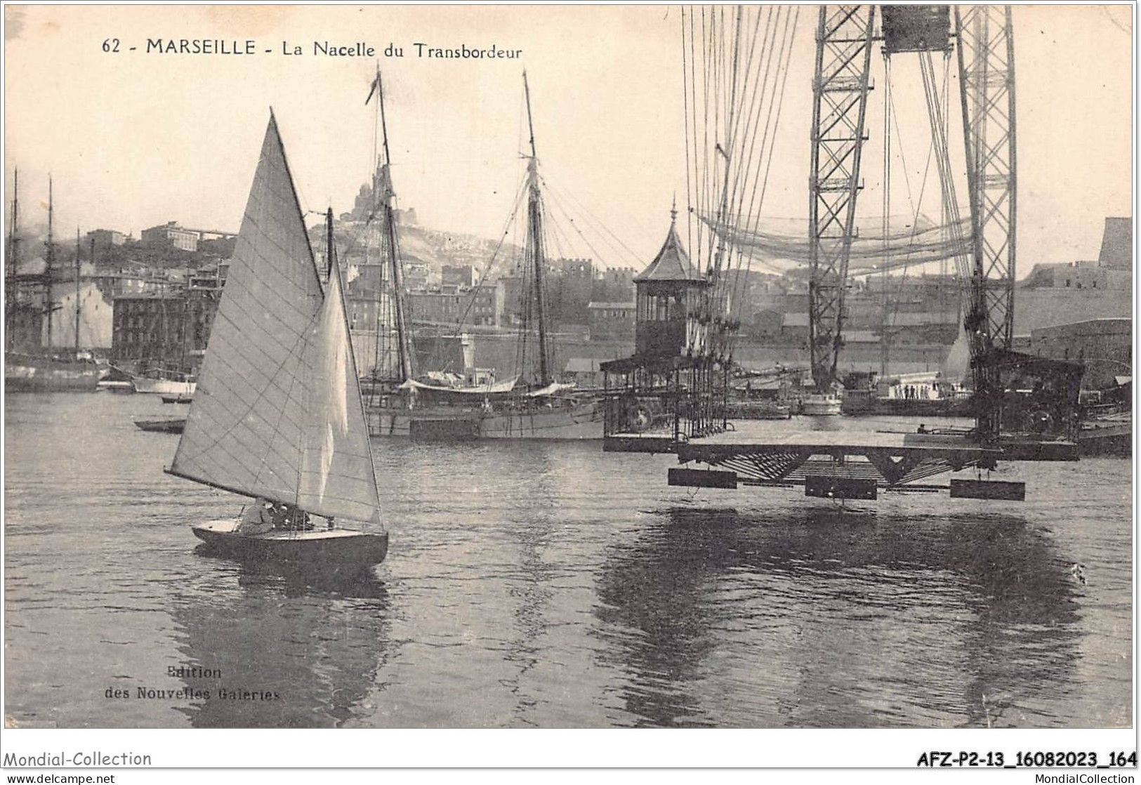 AFZP2-13-0166 - MARSEILLE - La Nacelle Du Transbordeur - Joliette, Zone Portuaire