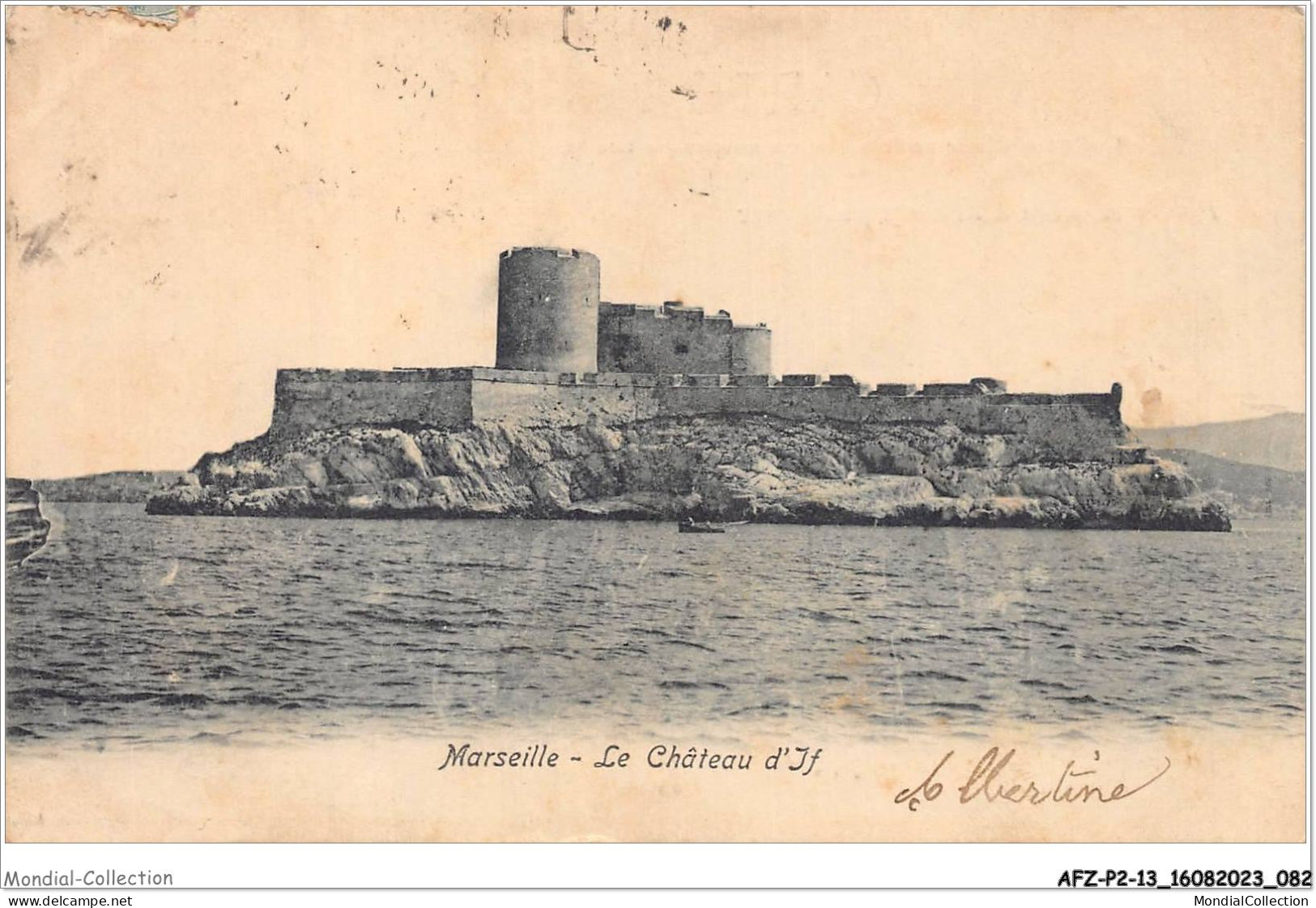AFZP2-13-0125 - MARSEILLE - Le Château D'if - Château D'If, Frioul, Islands...