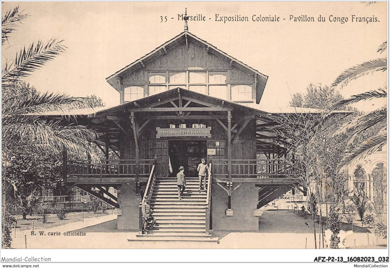 AFZP2-13-0100 - MARSEILLE - Exposition Coloniale - Pavillon Du Congo Français - Kolonialausstellungen 1906 - 1922