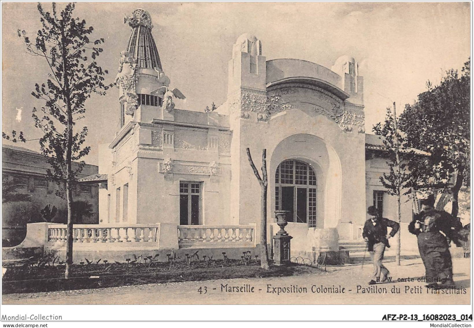 AFZP2-13-0091 - MARSEILLE - Exposition Coloniale - Pavillon Du Petit Marseillais - Colonial Exhibitions 1906 - 1922