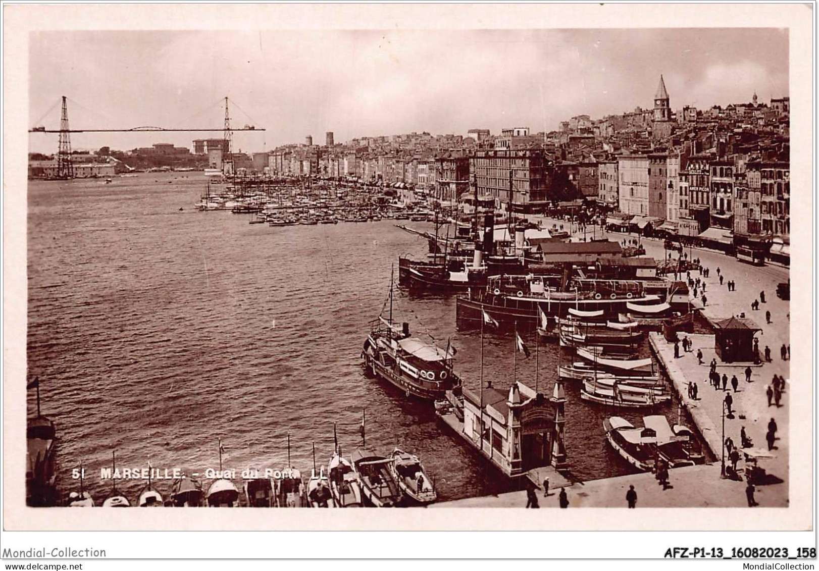 AFZP1-13-0080 - MARSEILLE - Quai Du Port - Vieux Port, Saint Victor, Le Panier